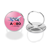 Thumbnail for Airbus A380 Love at first flight Designed Rings