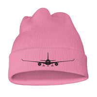 Thumbnail for Airbus A350 Silhouette Knit 3D Beanies