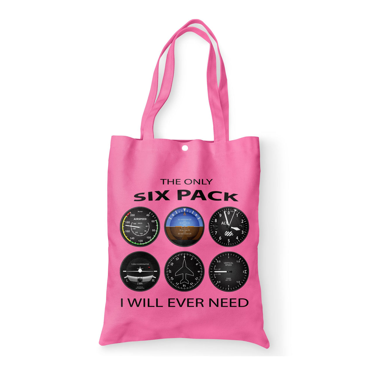 The Only Six Pack I Will Ever Need Designed Tote Bags