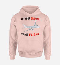 Thumbnail for Let Your Dreams Take Flight Designed Hoodies