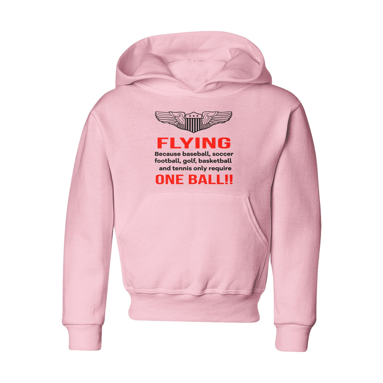 Flying One Ball Designed "CHILDREN" Hoodies
