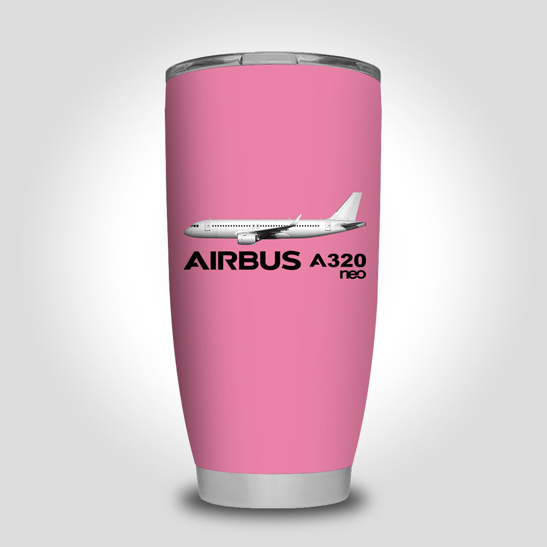The Airbus A320Neo Designed Tumbler Travel Mugs