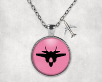 Thumbnail for Fighter Jet 35 Silhouette Designed Necklaces
