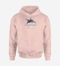 Thumbnail for The McDonnell Douglas F18 Designed Hoodies