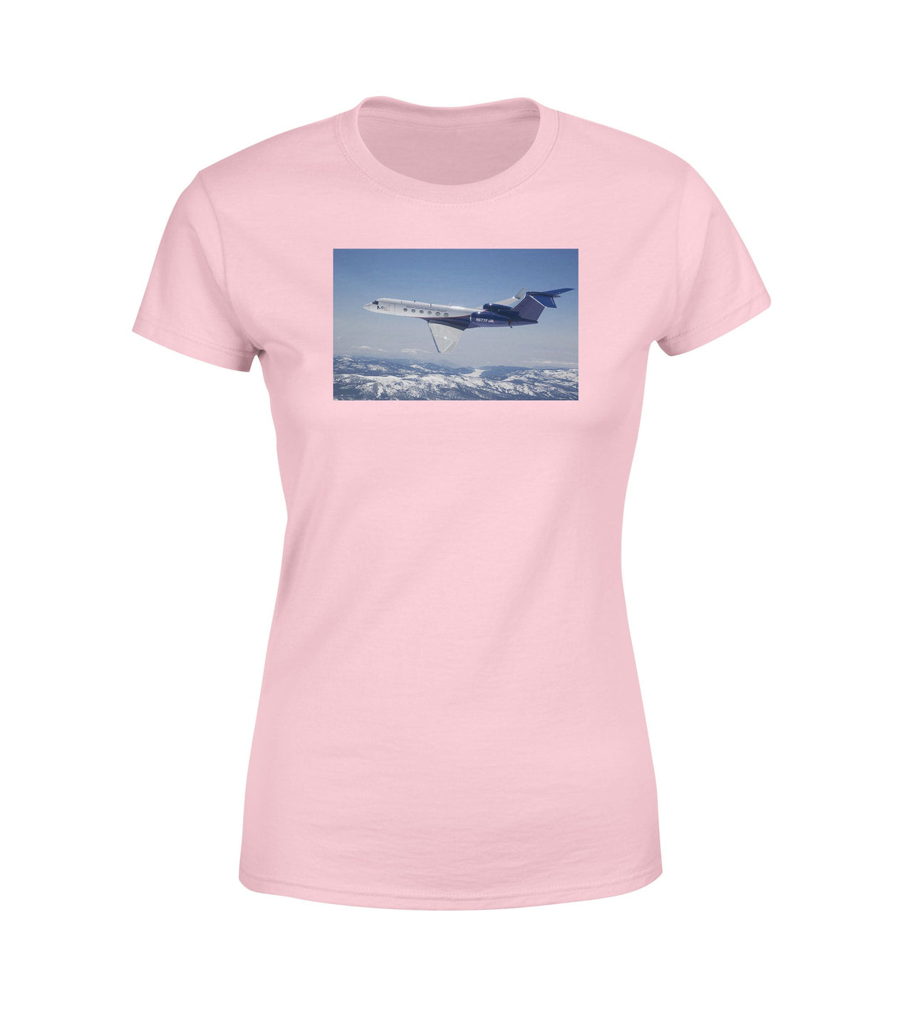 Cruising Gulfstream Jet Designed Women T-Shirts