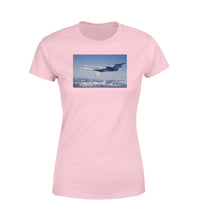 Thumbnail for Cruising Gulfstream Jet Designed Women T-Shirts