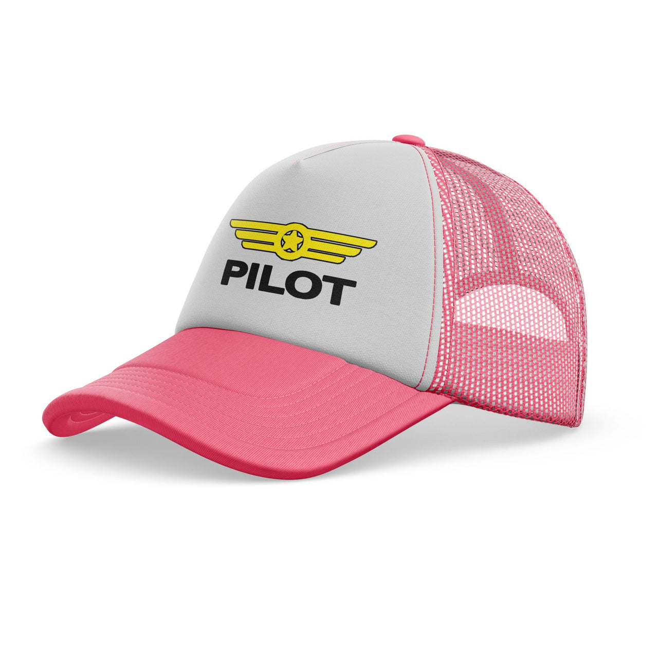 Pilot & Badge Designed Trucker Caps & Hats
