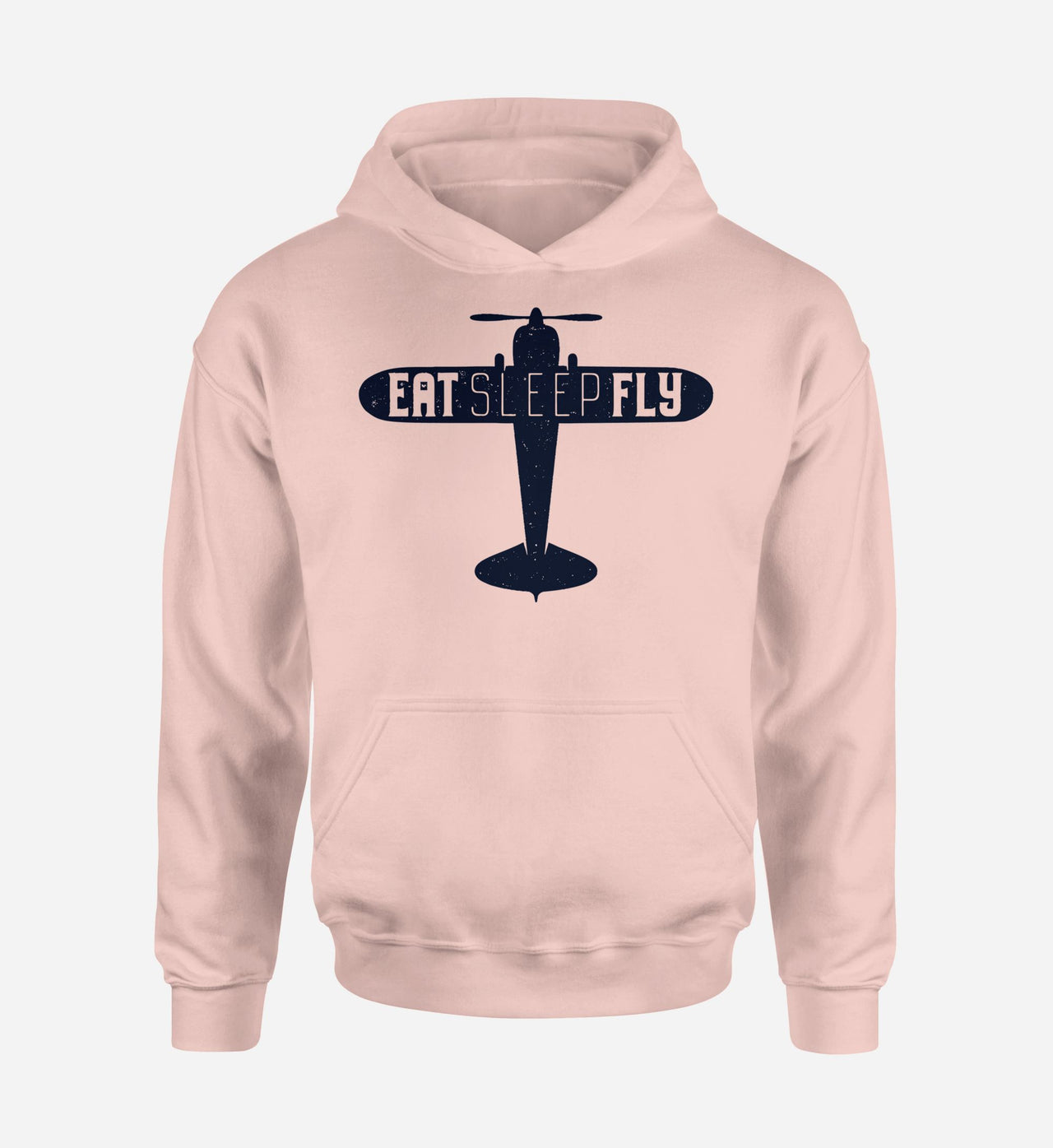 Eat Sleep Fly & Propeller Designed Hoodies