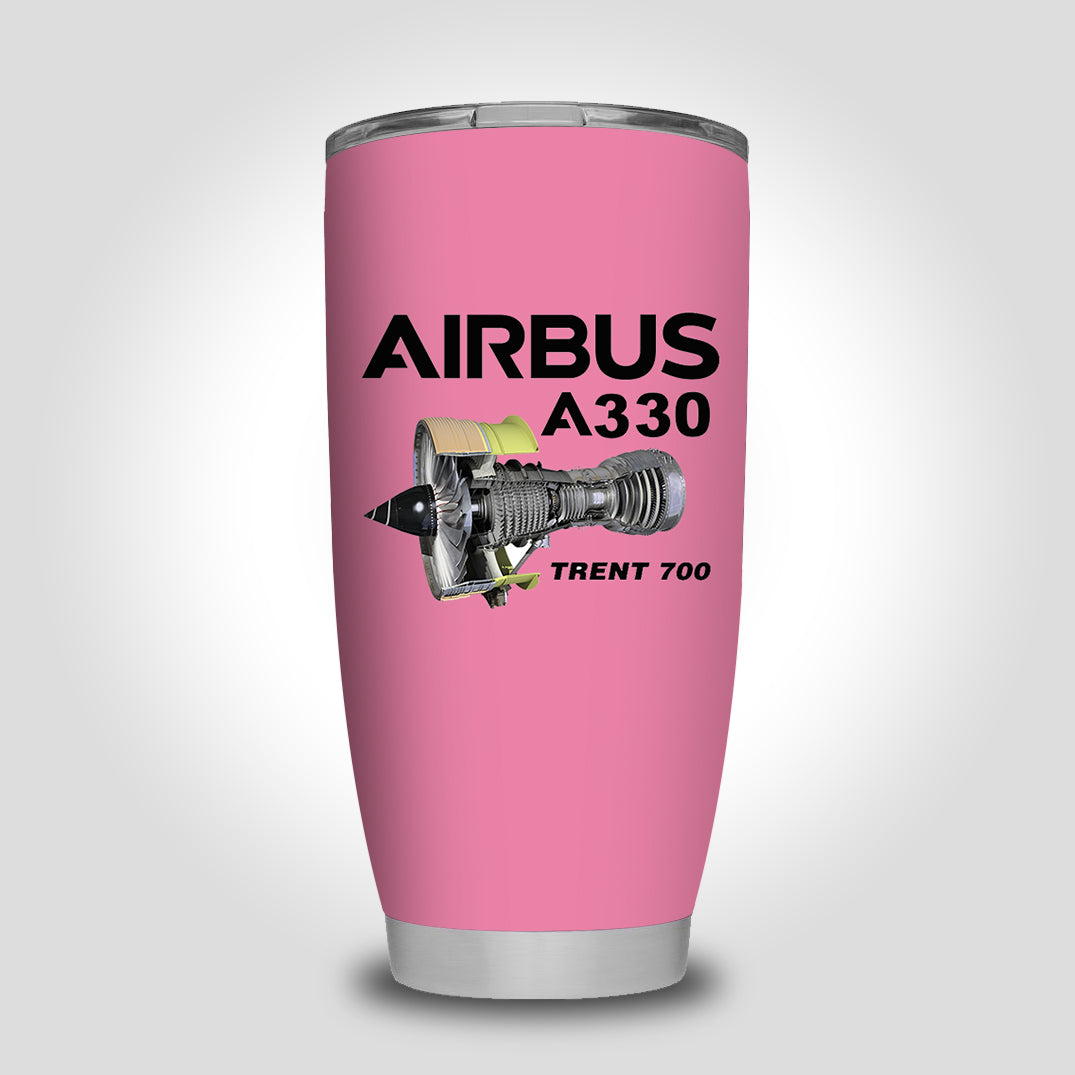 Airbus A330 & Trent 700 Engine Designed Tumbler Travel Mugs