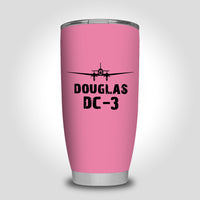 Thumbnail for Douglas DC-3 & Plane Designed Tumbler Travel Mugs
