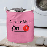 Thumbnail for Airplane Mode On Designed Laundry Baskets