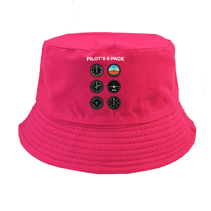 Pilot's 6 Pack Designed Summer & Stylish Hats