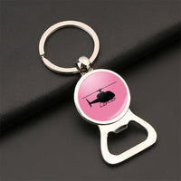 Thumbnail for Helicopter Designed Bottle Opener Key Chains