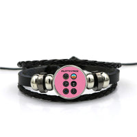 Thumbnail for Pilot's 6 Pack Designed Leather Bracelets