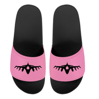 Thumbnail for Fighting Falcon F16 Silhouette Designed Sport Slippers