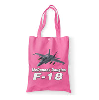 Thumbnail for The McDonnell Douglas F18 Designed Tote Bags
