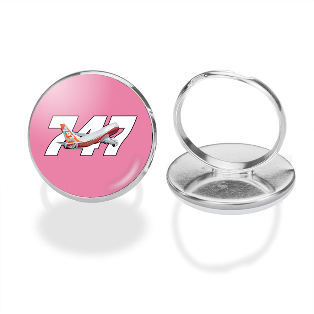 Super Boeing 747 Intercontinental Designed Rings