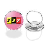 Thumbnail for Flat Colourful 737 Designed Rings