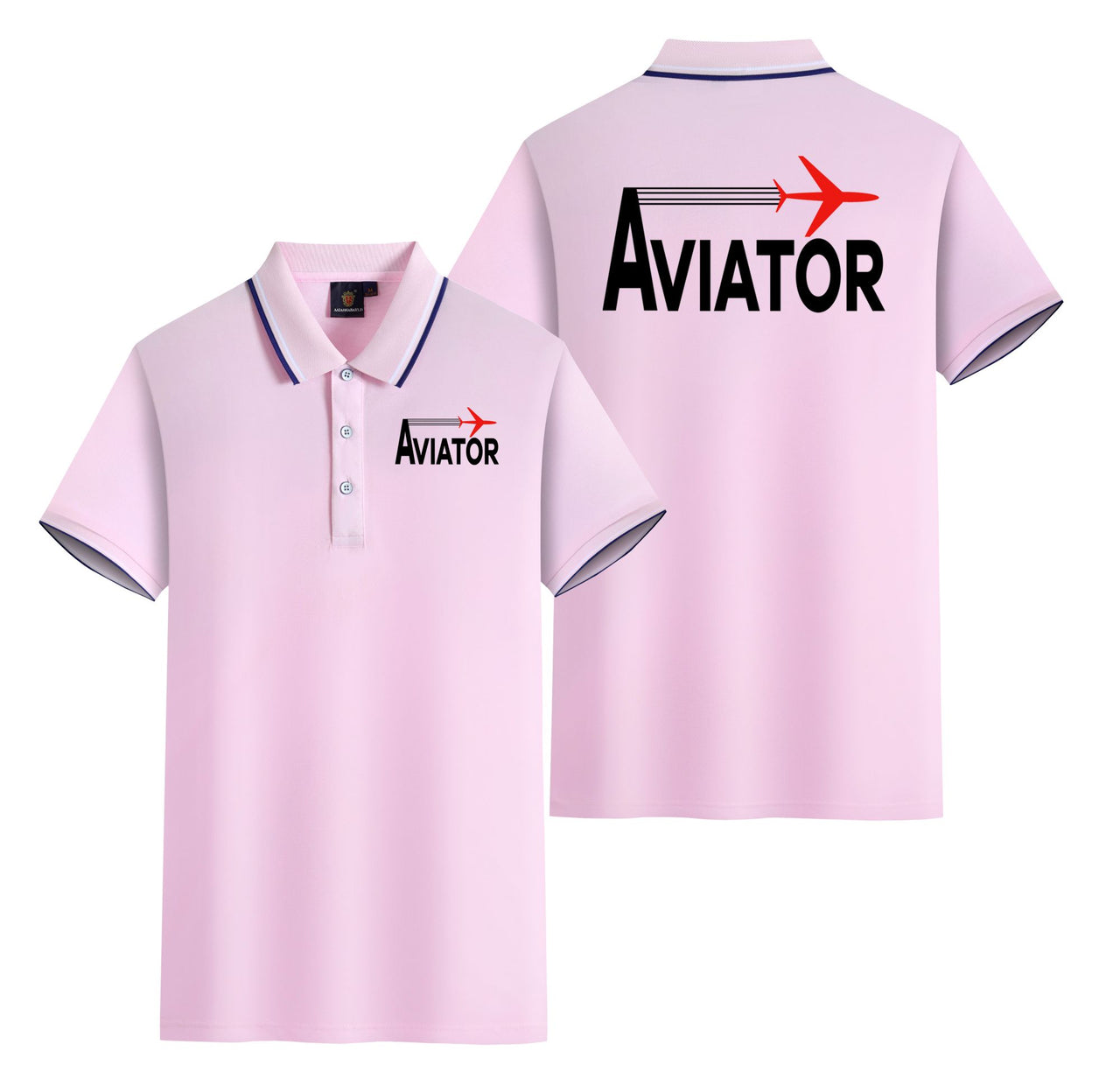 Aviator Designed Stylish Polo T-Shirts (Double-Side)