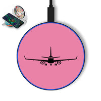Thumbnail for Embraer E-190 Silhouette Plane Designed Wireless Chargers
