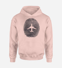 Thumbnail for Aviation Finger Print Designed Hoodies