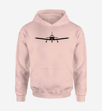 Thumbnail for Piper PA28 Silhouette Plane Designed Hoodies