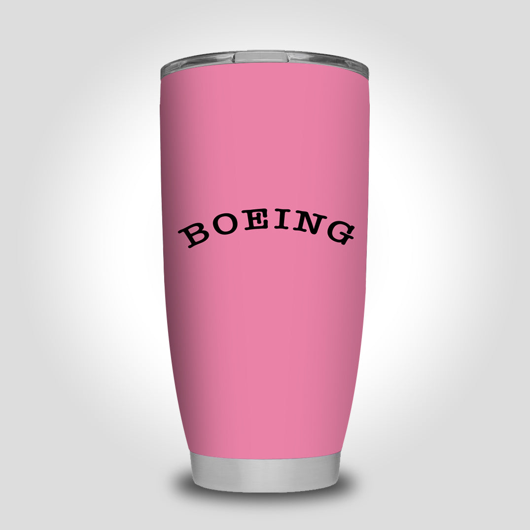 Special BOEING Text Designed Tumbler Travel Mugs