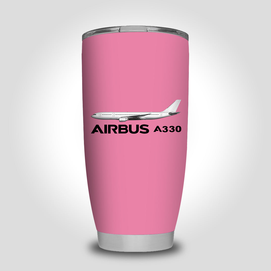 The Airbus A330 Designed Tumbler Travel Mugs