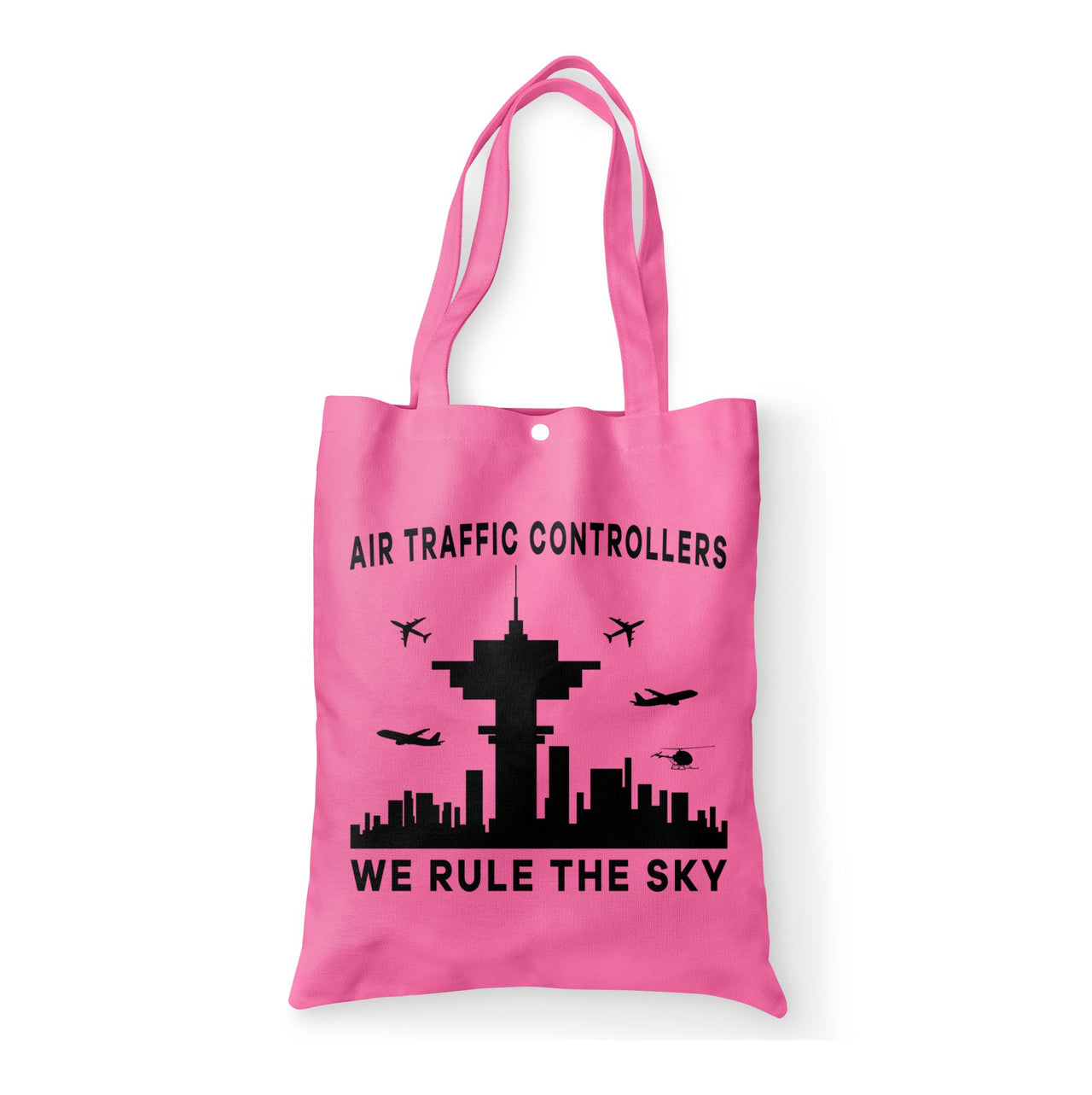 Air Traffic Controllers - We Rule The Sky Designed Tote Bags