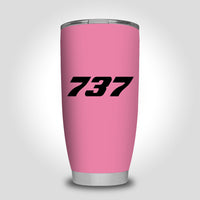 Thumbnail for 737 Flat Text Designed Tumbler Travel Mugs