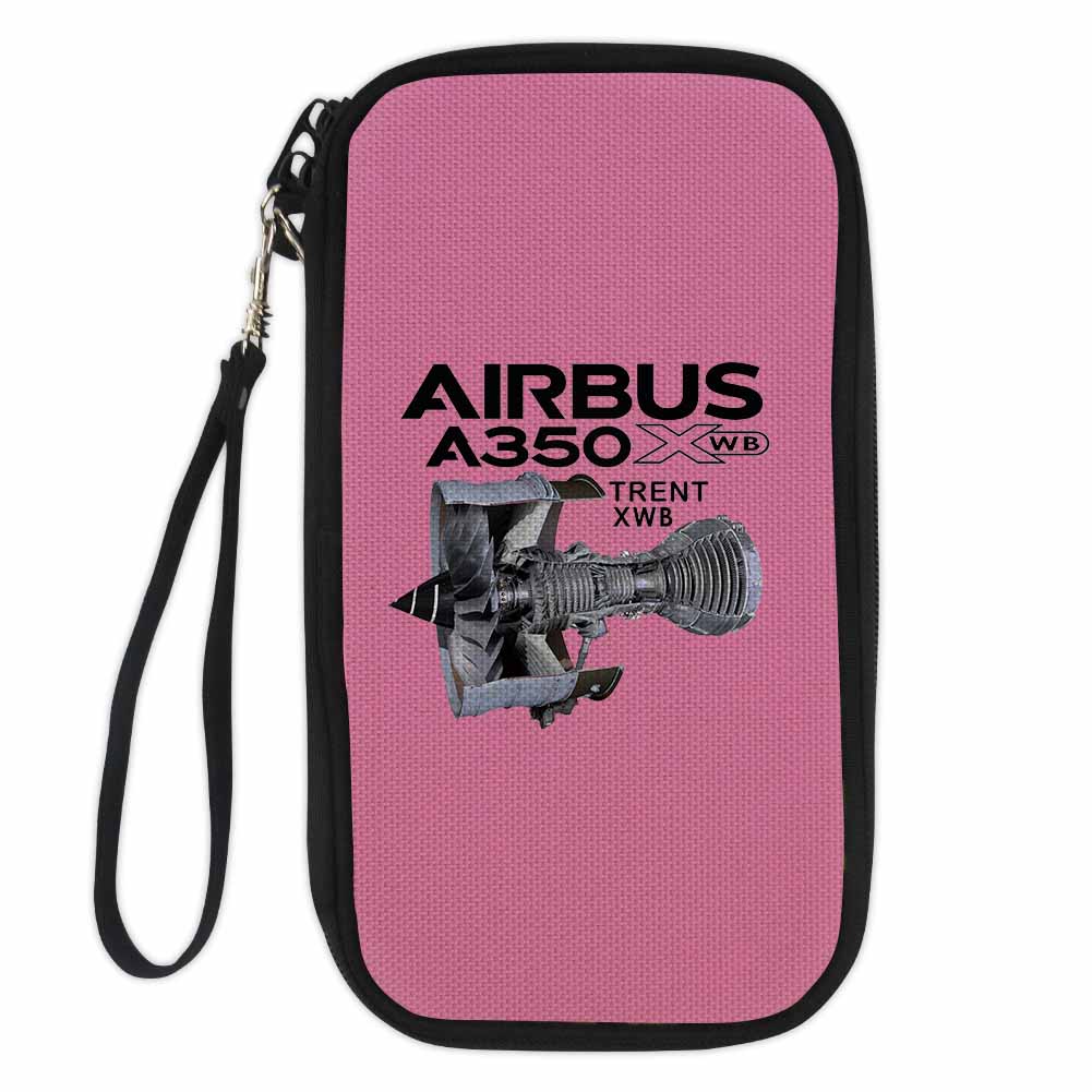 Airbus A350 & Trent Wxb Engine Designed Travel Cases & Wallets