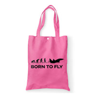 Thumbnail for Born To Fly Military Designed Tote Bags