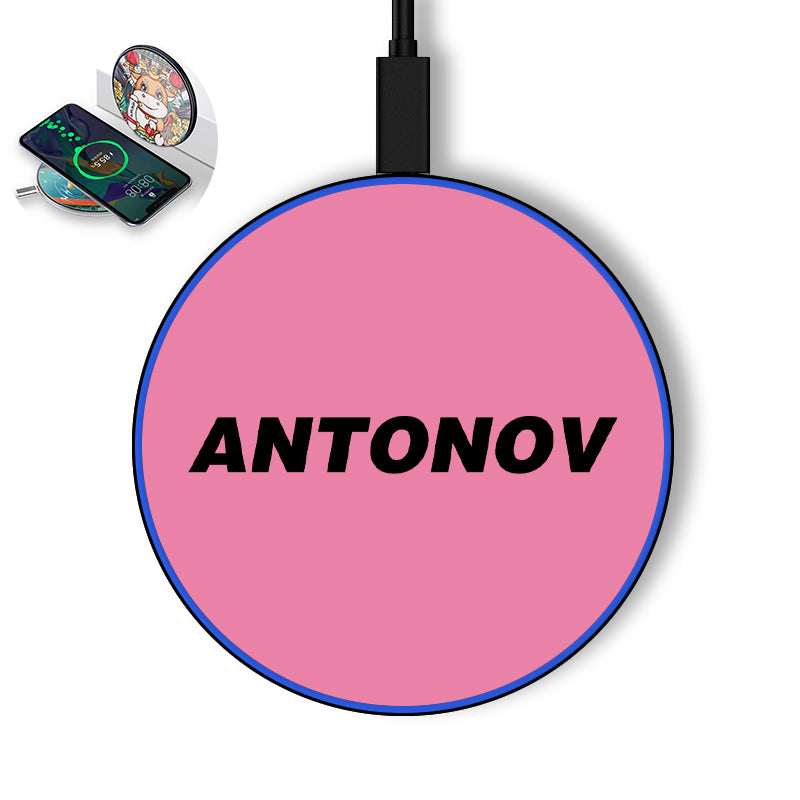 Antonov & Text Designed Wireless Chargers