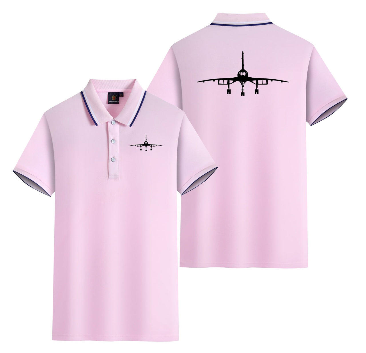 Concorde Silhouette Designed Stylish Polo T-Shirts (Double-Side)
