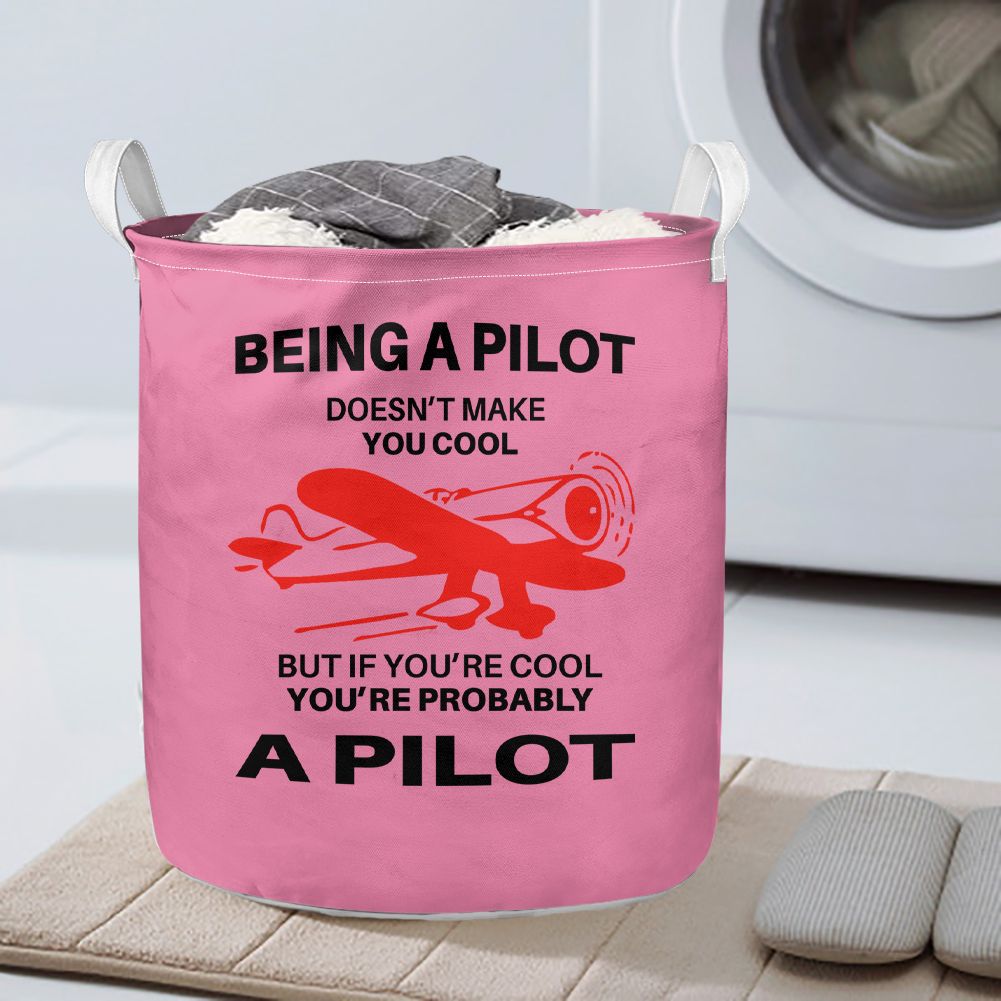 If You're Cool You're Probably a Pilot Designed Laundry Baskets