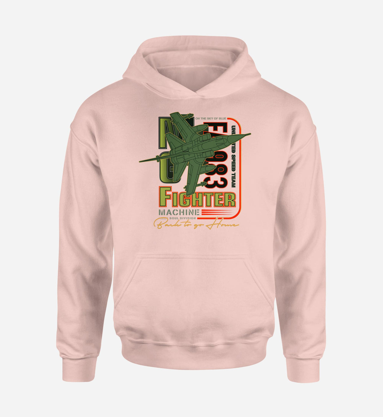 Fighter Machine Designed Hoodies