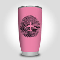 Thumbnail for Aviation Finger Print Designed Tumbler Travel Mugs