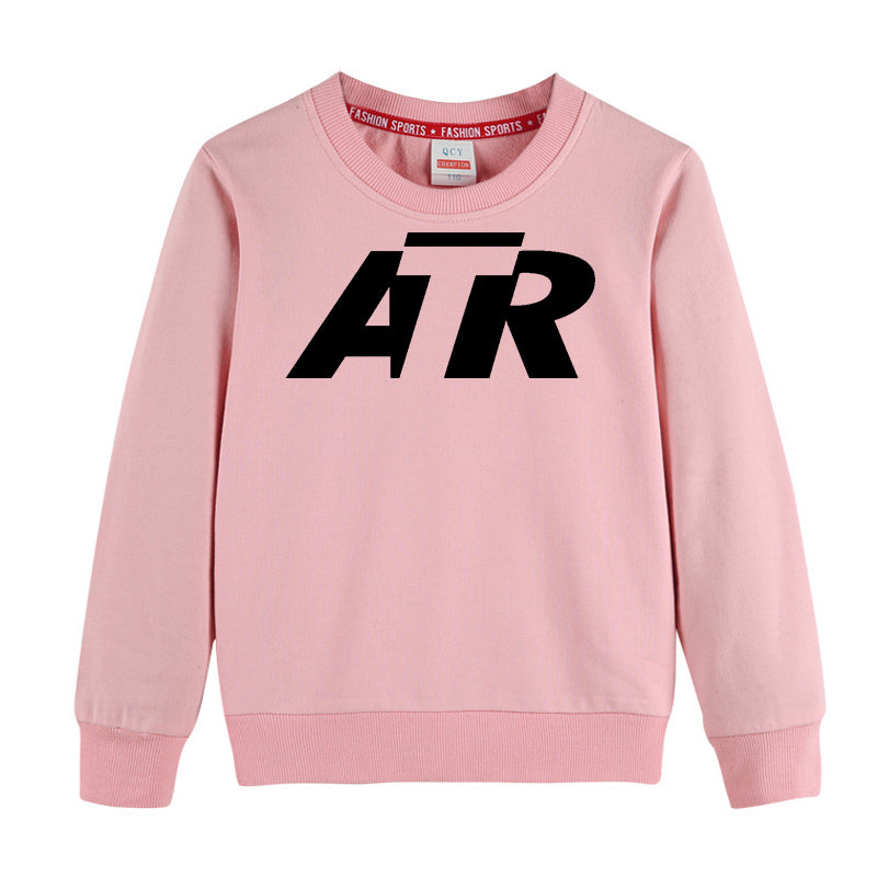 ATR & Text Designed "CHILDREN" Sweatshirts
