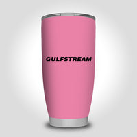 Thumbnail for Gulfstream & Text Designed Tumbler Travel Mugs