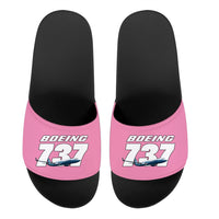 Thumbnail for Super Boeing 737+Text Designed Sport Slippers