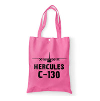 Thumbnail for Hercules C-130 & Plane Designed Tote Bags