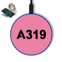 Thumbnail for A319 Flat Text Designed Wireless Chargers