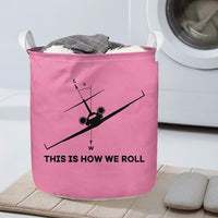 Thumbnail for This is How We Roll Designed Laundry Baskets