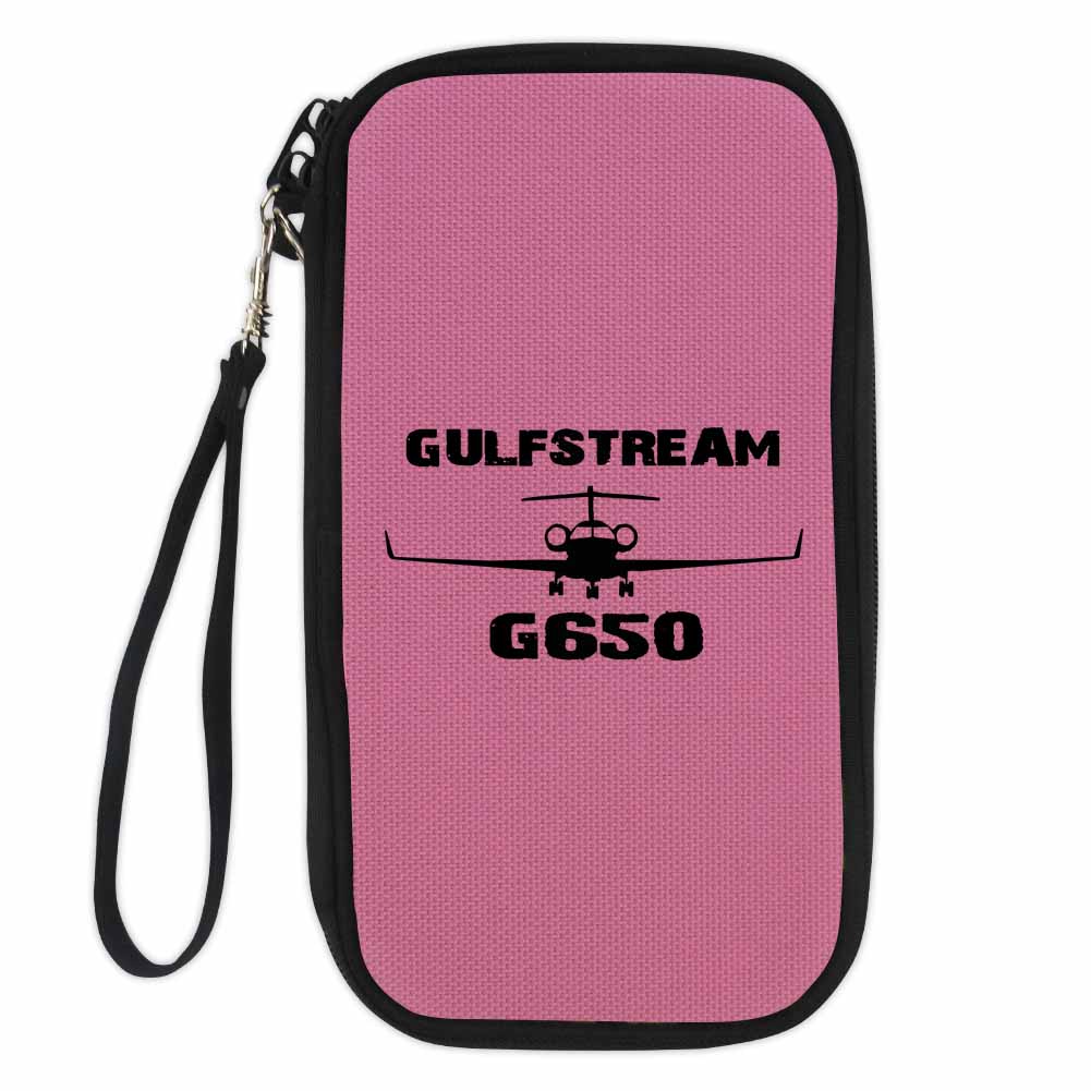 Gulfstream G650 & Plane Designed Travel Cases & Wallets
