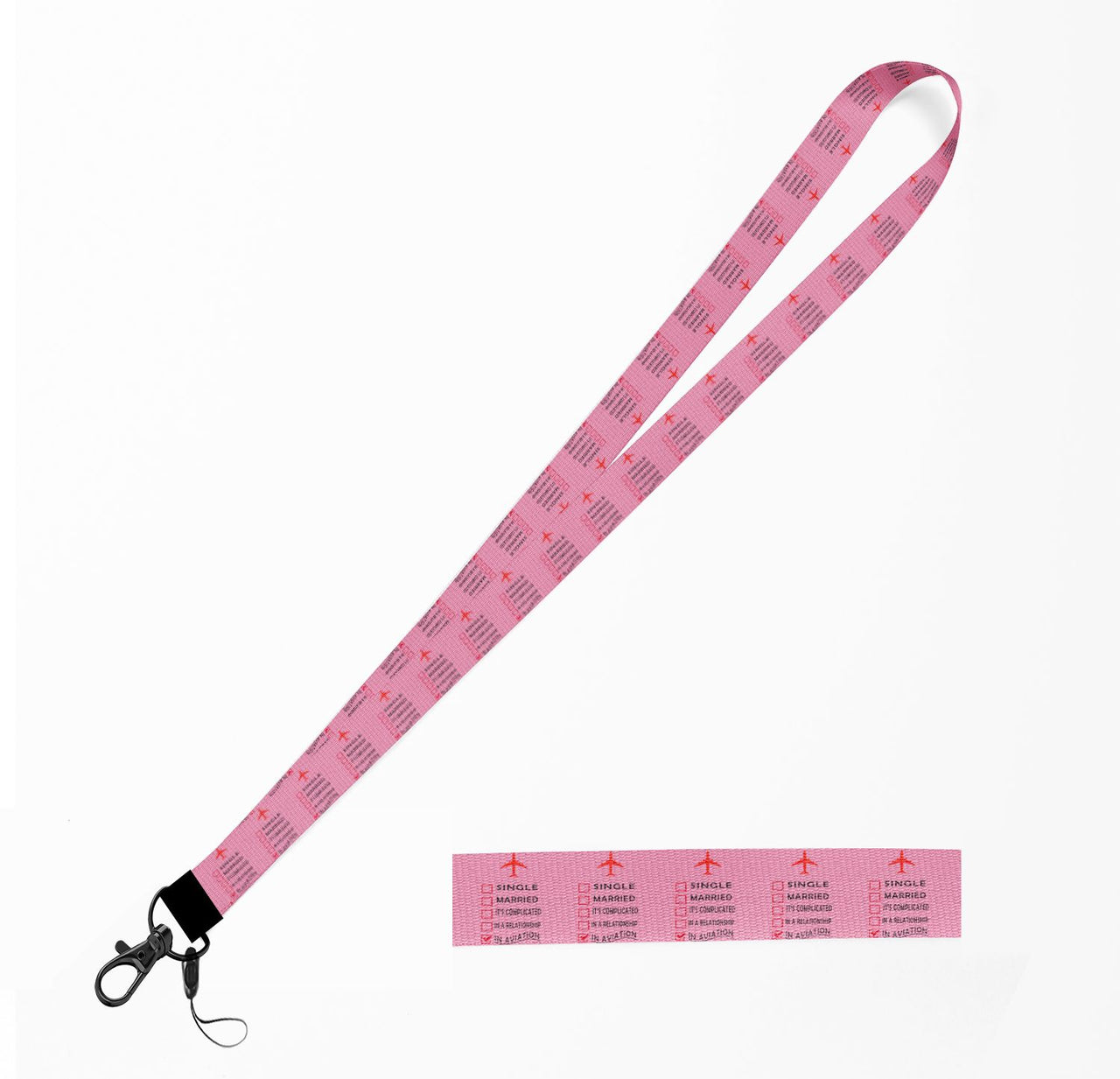 In Aviation Designed Lanyard & ID Holders