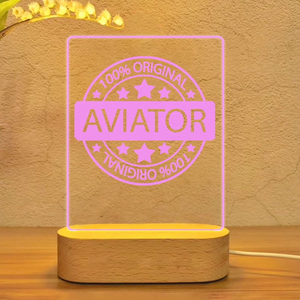 100 Original Aviator Designed Night Lamp