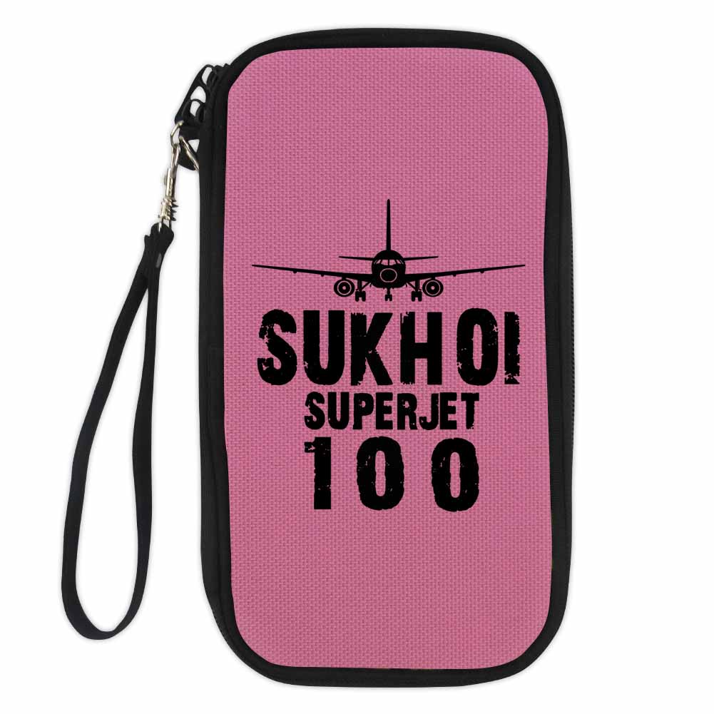Sukhoi Superjet 100 & Plane Designed Travel Cases & Wallets