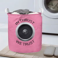 Thumbnail for In Thrust We Trust Designed Laundry Baskets