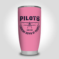 Thumbnail for Pilots Looking Down at People Since 1903 Designed Tumbler Travel Mugs