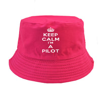 Thumbnail for Keep Calm I'm a Pilot Designed Summer & Stylish Hats
